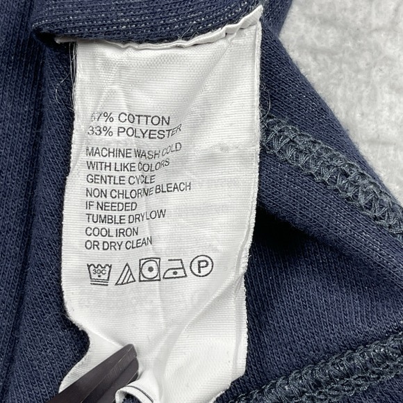 Tommy Bahama Pullover Mens Medium Blue‎ Reversible 1/4 Zip Preppy Golf Workwear - Picture 11 of 15